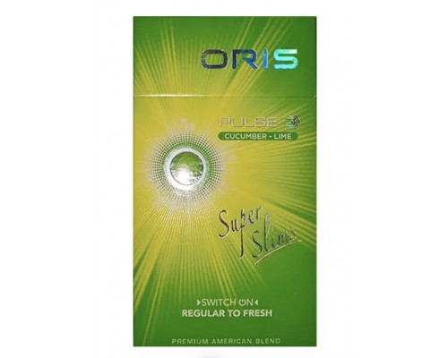 Купить Сигареты Oris Pulse Cucumber-lime Superslims (Орис Огурец Лайм Суперслим) Купить Сигареты Oris Pulse Cucumber-lime Superslims (Орис Огурец Лайм Суперслим)
